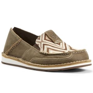 Ariat Womens Tan Aztec Bomber Cruiser Shoes